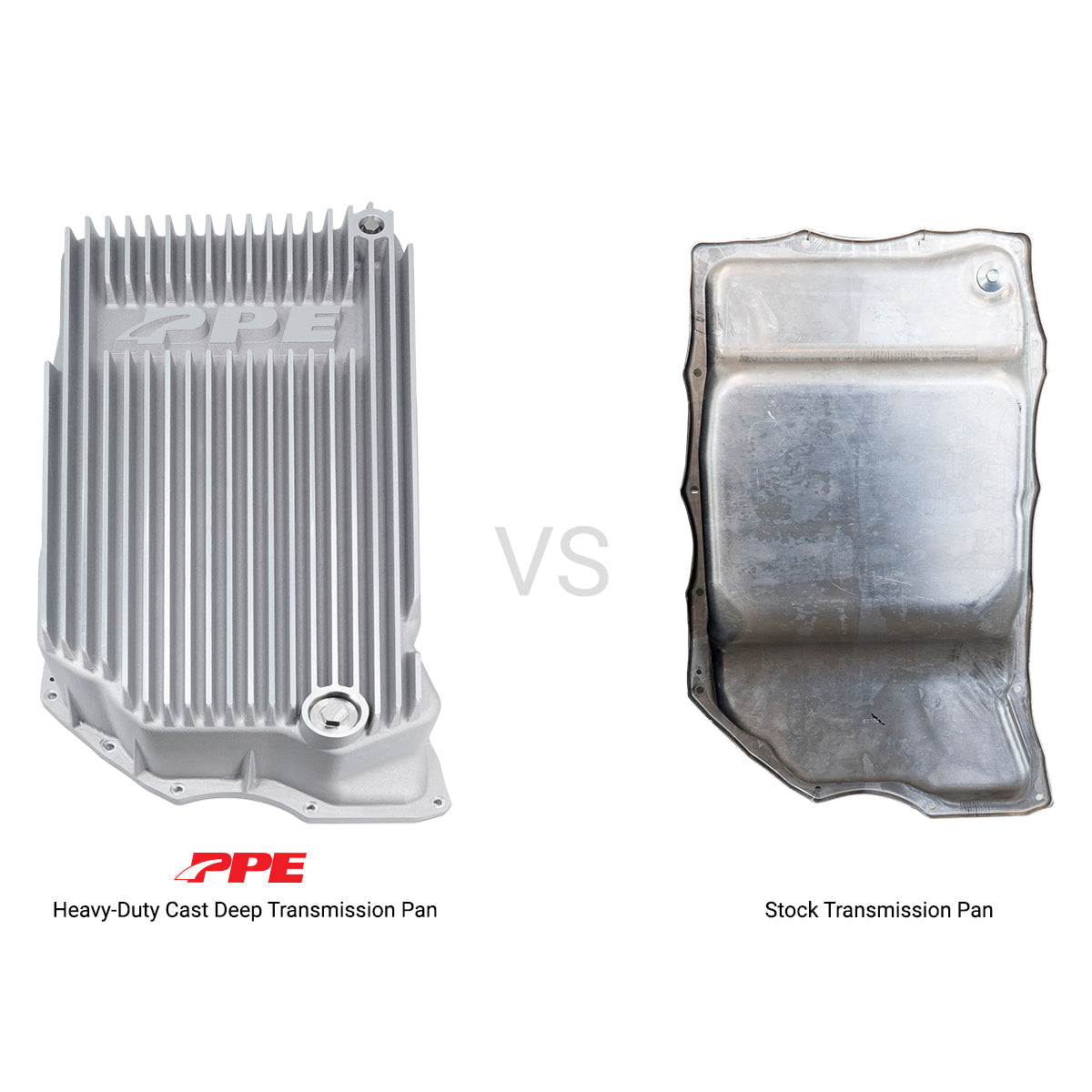 2020-2023 GM 6.6L Duramax w/ 10L1000 Transmission - Heavy-Duty Cast Deep Transmission Pan ppepower