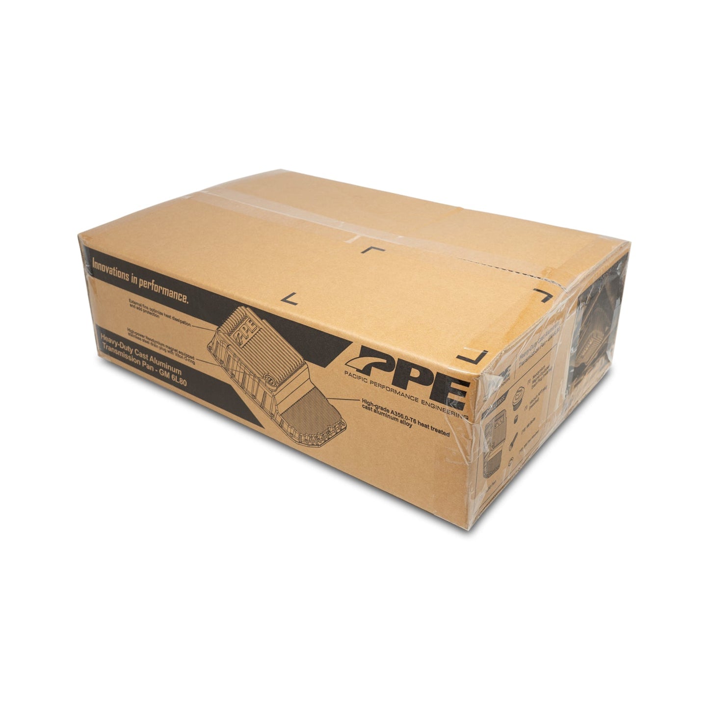 2007-2020 GM w/ 6L80 Heavy-Duty Cast Aluminum Transmission Pan Pacific Performance Engineering