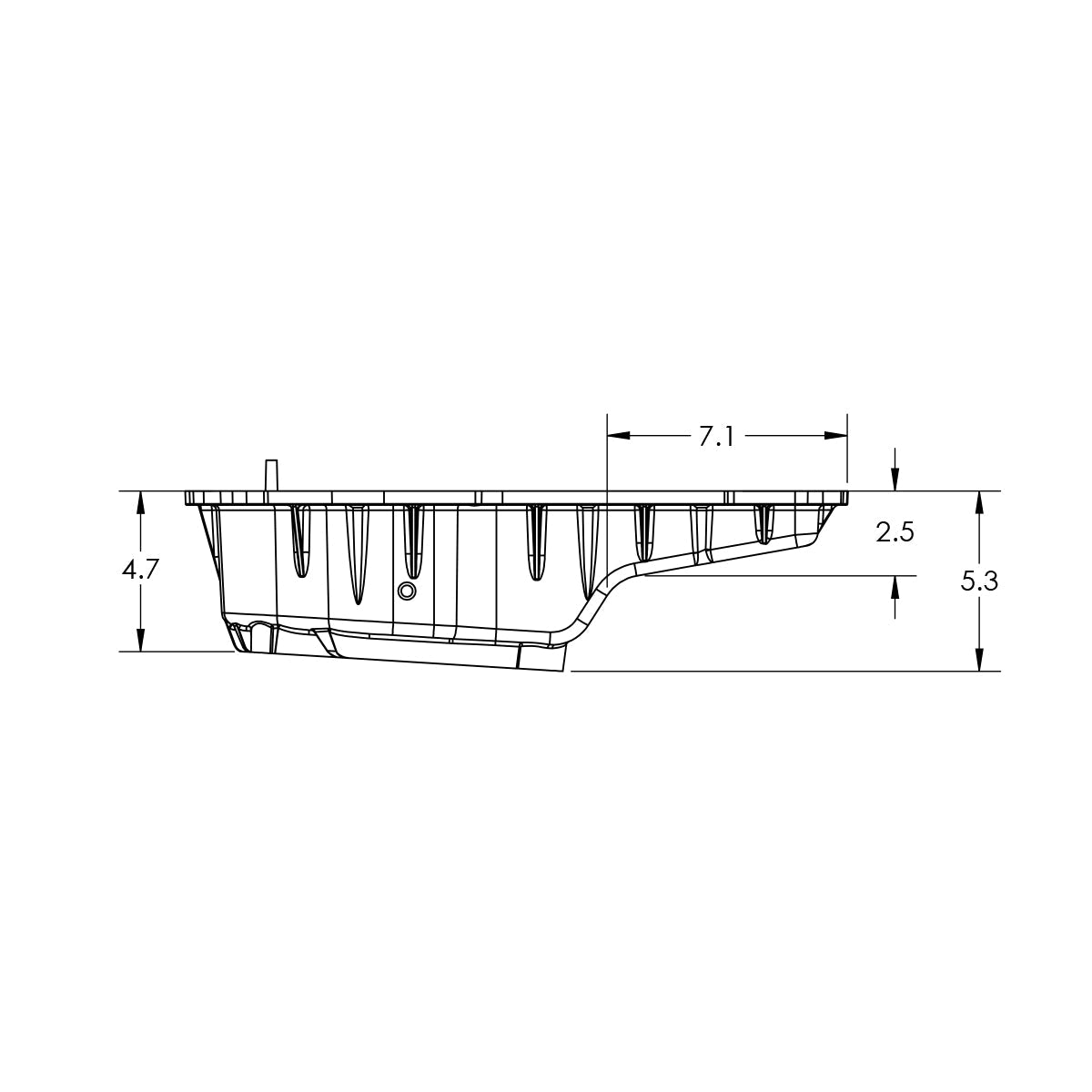 2015-2020 GM w/ 8L90 Transmission Heavy-Duty Cast Aluminum Deep Transmission Pan ppepower