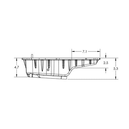 2015-2020 GM w/ 8L90 Transmission Heavy-Duty Cast Aluminum Deep Transmission Pan ppepower