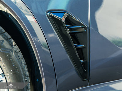 AutoTecknic Gloss Black Fender Trim Set - F95 X5M | G05 X5