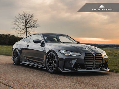 AutoTecknic Dry Carbon Competition Sport Front Aero Lip - BMW G80 M3 | G82/ G83 M4