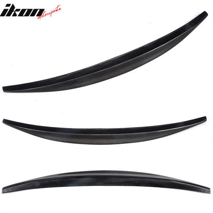 2008-2017 Audi A5 B8 S Style Trunk Spoiler Wing Carbon Fiber
