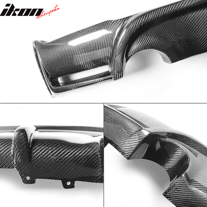 2014-2021 BMW F22 2 Series AP Style Rear Diffuser Spoiler Carbon Fiber