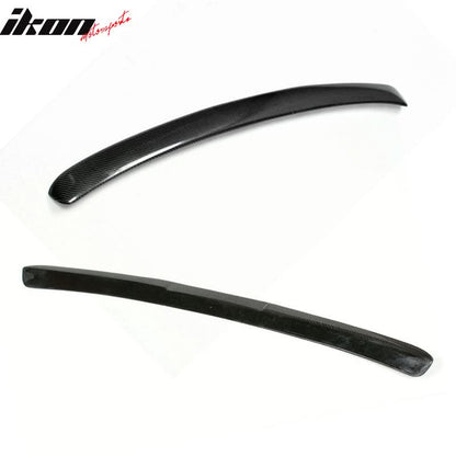 2009-2016 Audi A4 B8 A Style Rear Roof Spoiler Wing Carbon Fiber