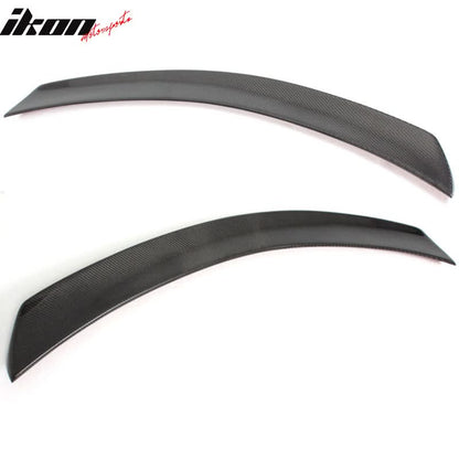 2008-2014 Benz C-Class W204 V Style Trunk Spoiler Wing Carbon Fiber