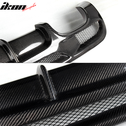 2007-2013 BMW E82 1 Series HT Style Rear Bumper Diffuser Carbon Fiber