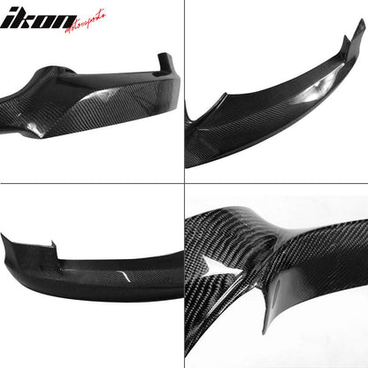 2007-2013 BMW 1 Series E82 M Sport  HT Front Bumper Lip Carbon Fiber
