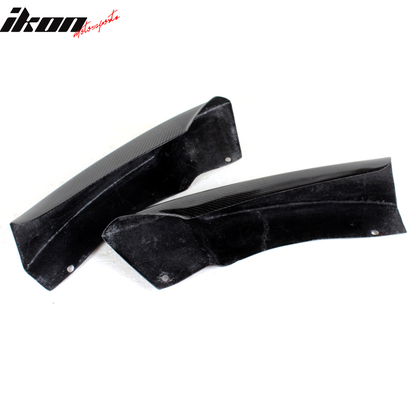 2012-2017 BMW 3 Series F30 MP Style Front Bumper Lip Carbon Fiber