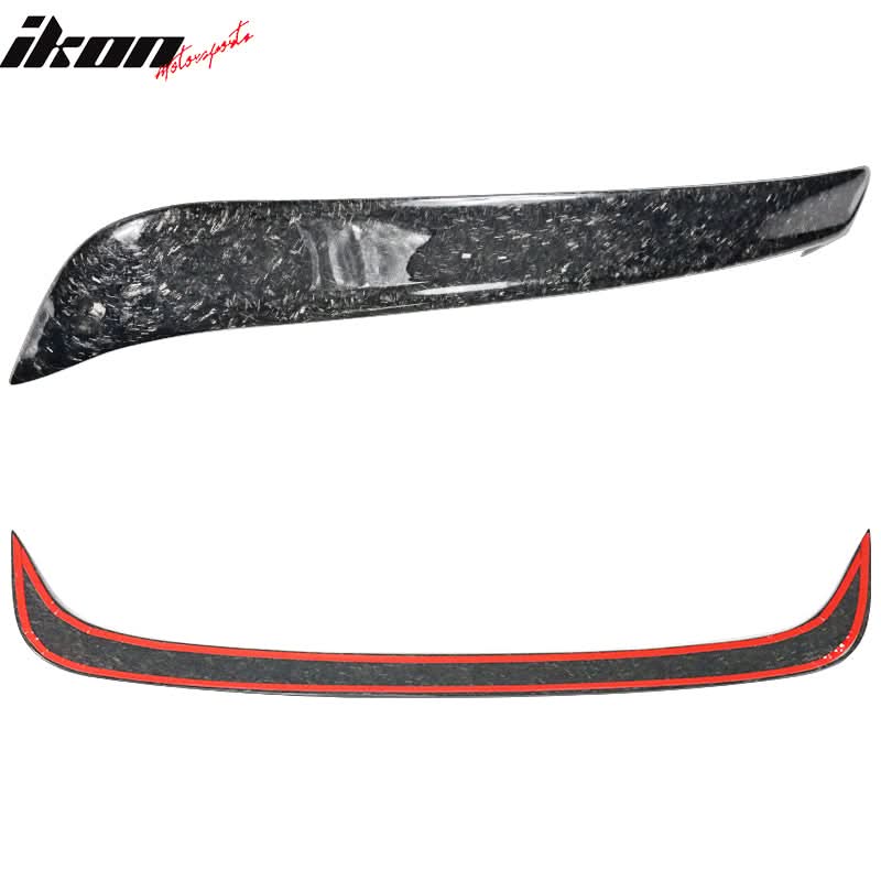 2015-2021 Benz C Class W205 OE Style Roof Spoiler Forged Carbon Fiber
