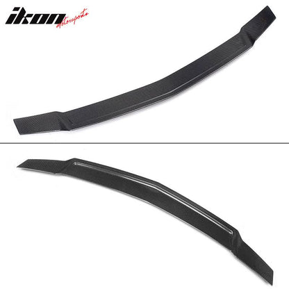 2010-2016 Benz E Class W212 Sedan RT Style Trunk Spoiler Carbon Fiber