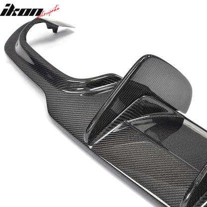 2012-2015 Benz W204 C63 AMG Style Rear Bumper Diffuser Carbon Fiber