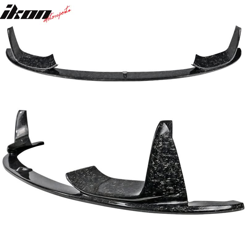 2015-2020 BMW M3 F80 M4 F82 F83 P Front Bumper Lip Forged Carbon Fiber