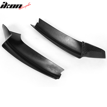 2014-2021 BMW 2 Series F22 F23 MP 2PC Front Lip Splitters Carbon Fiber