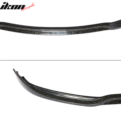 2012-2017 Tesla Model S Sedan JC Front Bumper Lip Forged Carbon Fiber