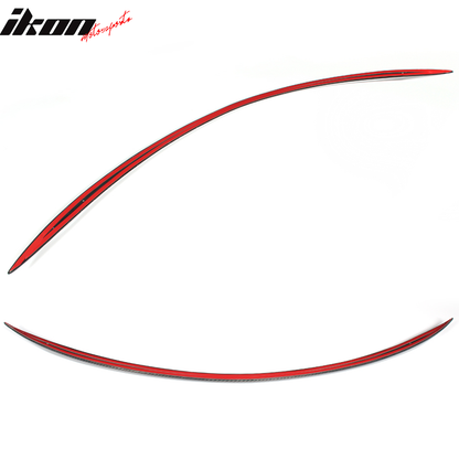 2015-2021 Mercedes Benz C Class W205 Sedan OE Style Trunk Spoiler Carb