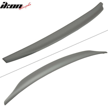 2009-2016 Audi A4 B8 C Style Unpainted Trunk Spoiler Wing PU