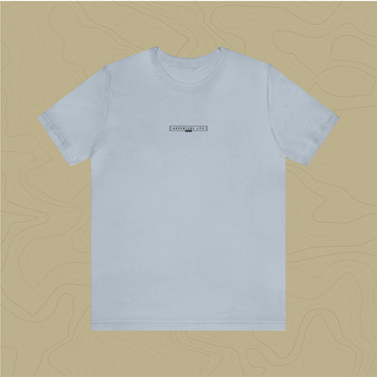 Acadia National Park - Adventure Life Trail Topographic Garment Dyed Tee