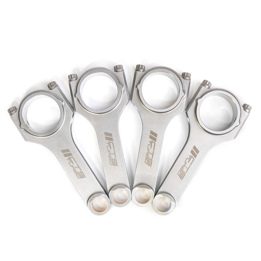 CTS Turbo Connecting Rods VW & Audi 144x21 Tapered Rifle Drilled | Fits MK6/B8 2.0T EA888 Gen 1 & 2 With Stock Pistons CTS-CRH-14421T