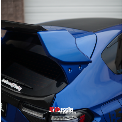 JDMuscle 08-14 WRX/STI VS Style Spoiler ABS / Paint Matched / Partial Carbon Fiber w/ Brake Lights - Return