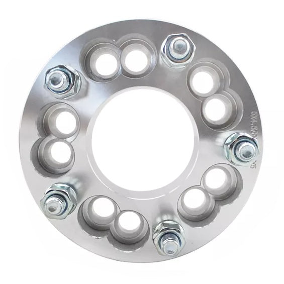 Adapter 5x135/5x5 to 5x4.75 87mm CB 12x1.5 Studs 1.5" Thick - West Coast Wheel Accessories 15-5135/5500-5475