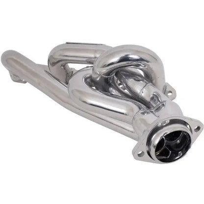 Ford Mustang GT 5.0 1-5/8 Shorty Equal Length Exhaust Headers Polished Silver Ceramic 94-95