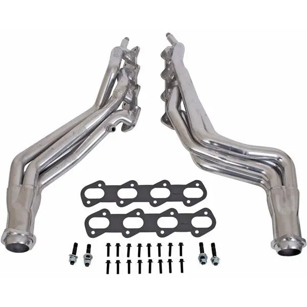 Ford Mustang Cobra 1-5/8 Long Tube Exhaust Headers Polished Silver Ceramic 96-98