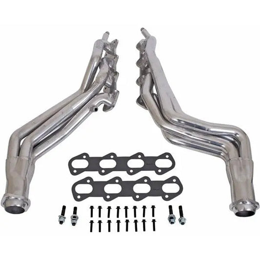 Ford Mustang Cobra 1-5/8 Long Tube Exhaust Headers Polished Silver Ceramic 96-98