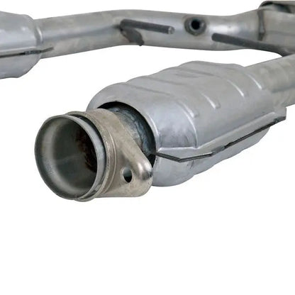 Ford Mustang GT Cobra 2-1/2 Short Catted Mid H-Pipe 96-04