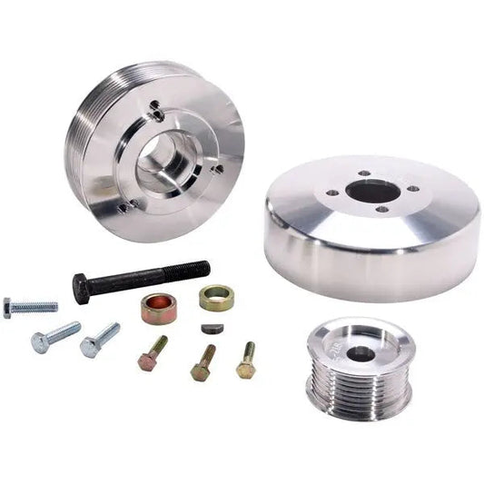 Ford F Series Truck 4.6 5.4 Billet Aluminum Underdrive Pulley Kit 97-04