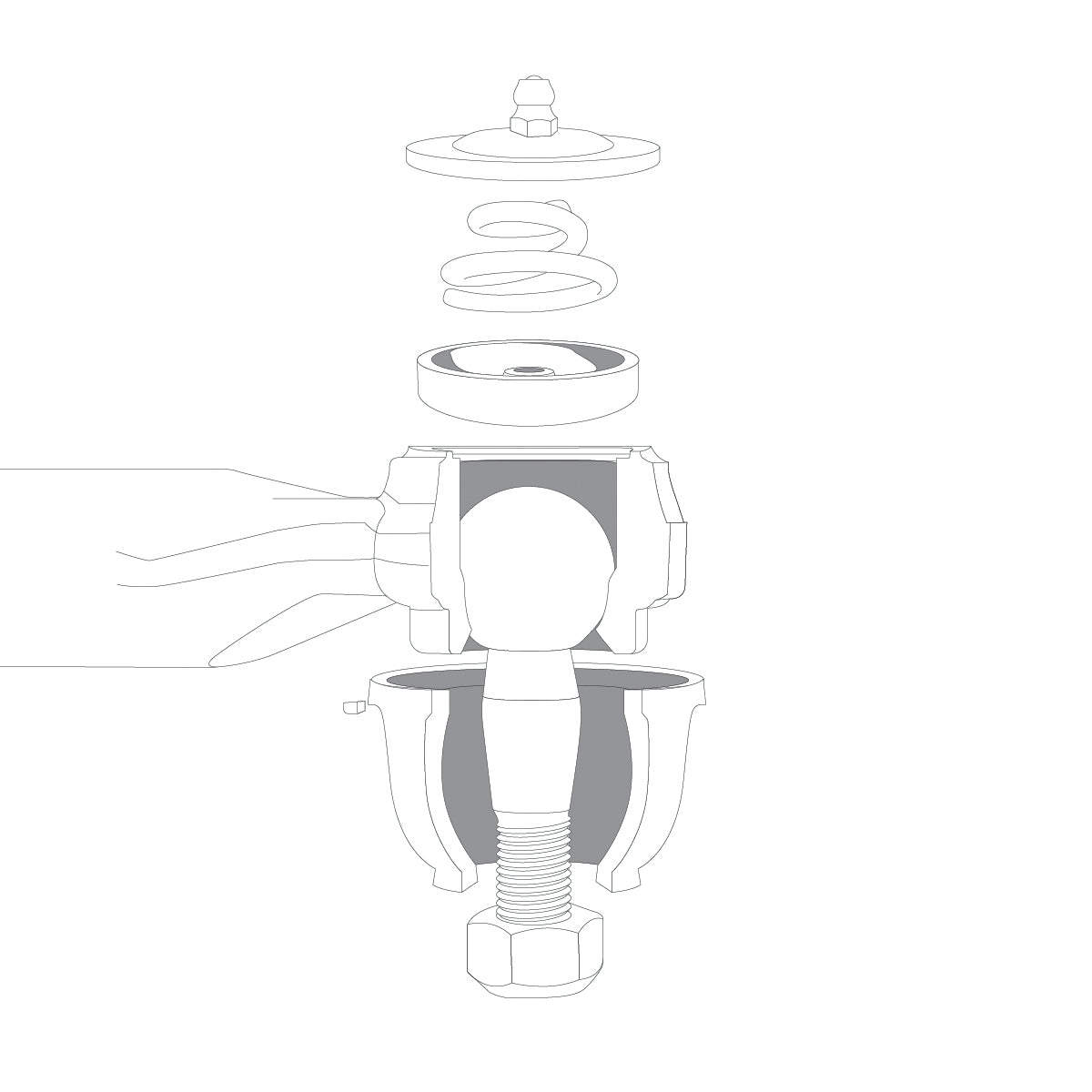 2011-2024 Sierra/Silverado HD Stage3 Forged Tie Rod Assemblies ppepower