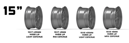 *TANDEM 15" - Satin Black