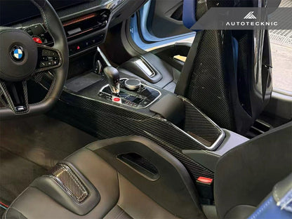 AutoTecknic Pre-Preg Carbon CSL Center Console - BMW G8X M2 / M3 / M4 (Automatic)