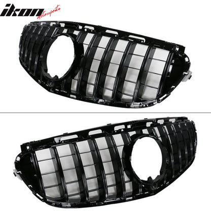 2014-2016 Benz W212 E Class AMG GT Style Gloss Black Front Grille