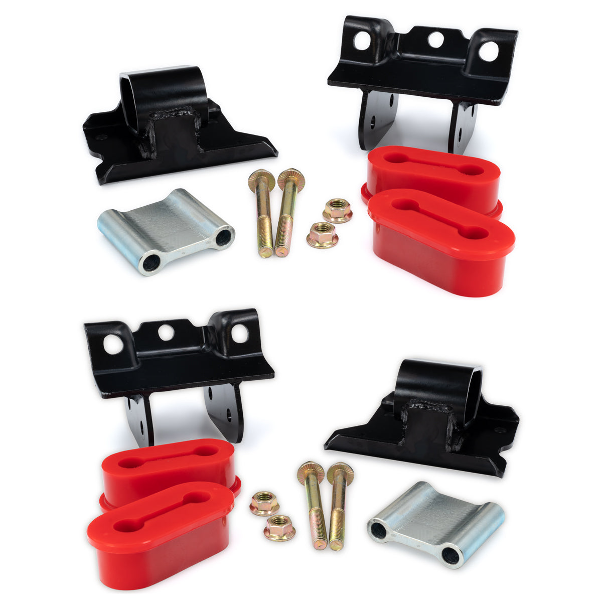 2001-2010 GM 6.6L Duramax Engine Mount Kit 70 Hardness ppepower
