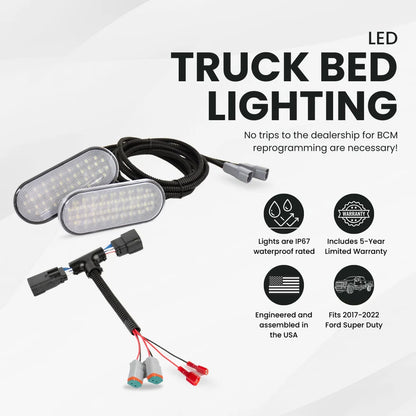 Ford Super Duty OEM-Style Bed Lighting Kit (2020-2022)