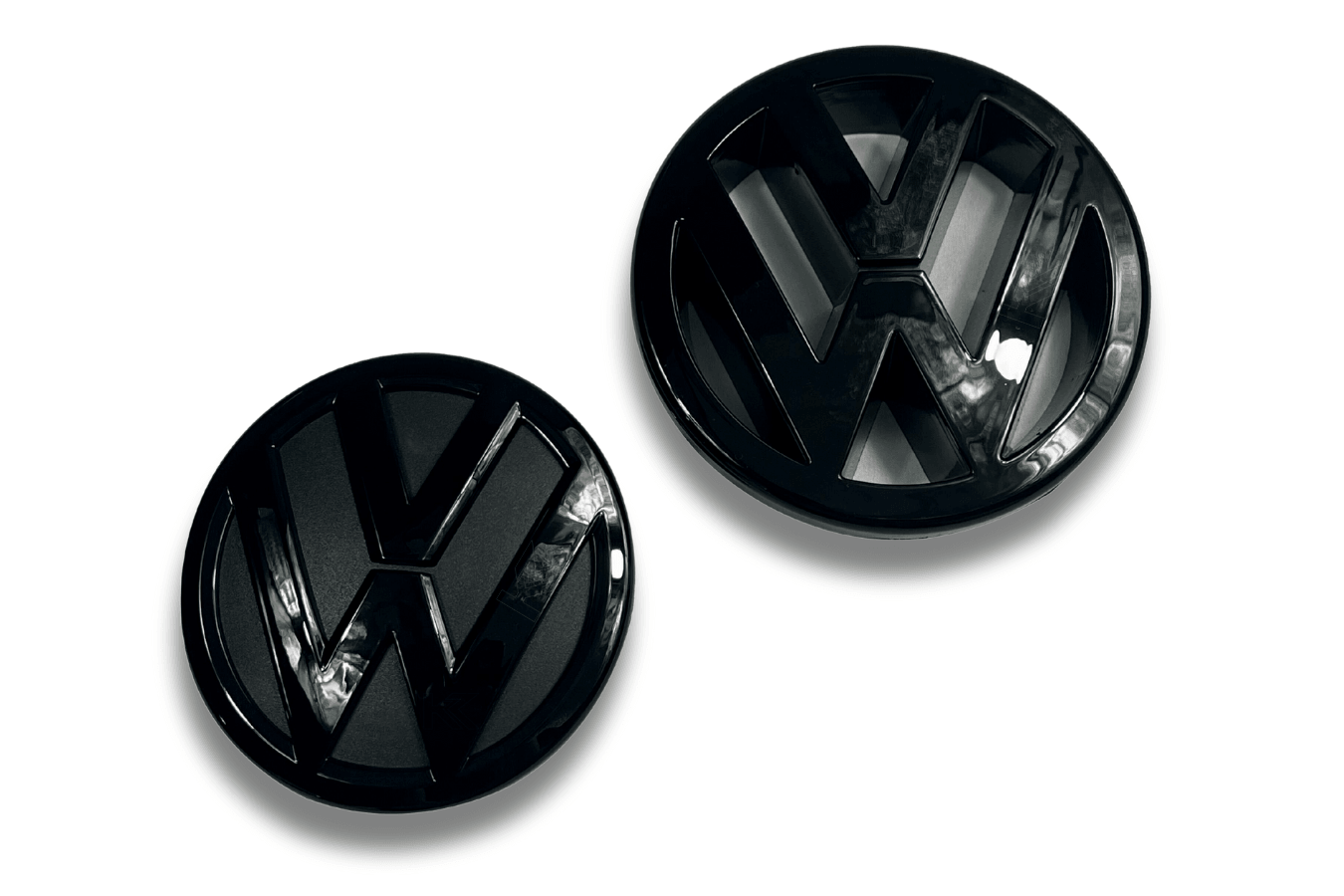 VW Golf 5 Black Emblem Set (2003-2008)