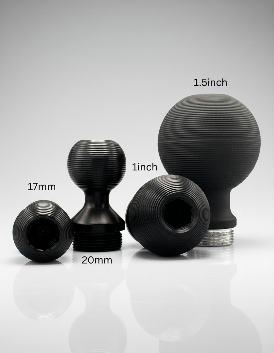 1 inch Ball for A-Pillar or Universal Mounts