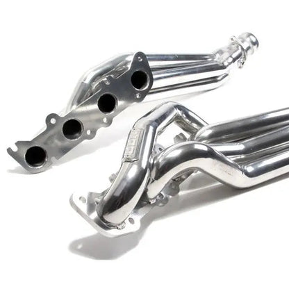 BBK 18560 1-7/8 Long Tube Headers Polished Silver Ceramic 11-23 Ford Mustang GT, 16-20 GT350 5.2