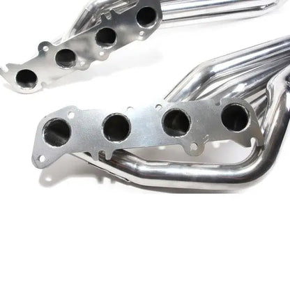 BBK 18560 1-7/8 Long Tube Headers Polished Silver Ceramic 11-23 Ford Mustang GT, 16-20 GT350 5.2