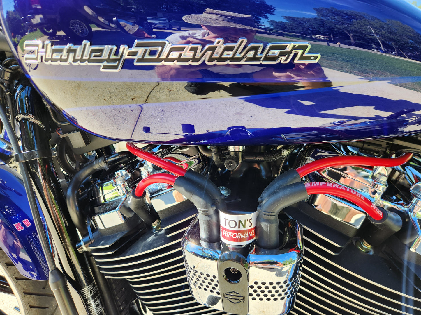 10mm Ton's Silicone Spark plug wires for M8 2018+ Harley Davidson Softail or 2024+ Road King ST / CVO Street Glide