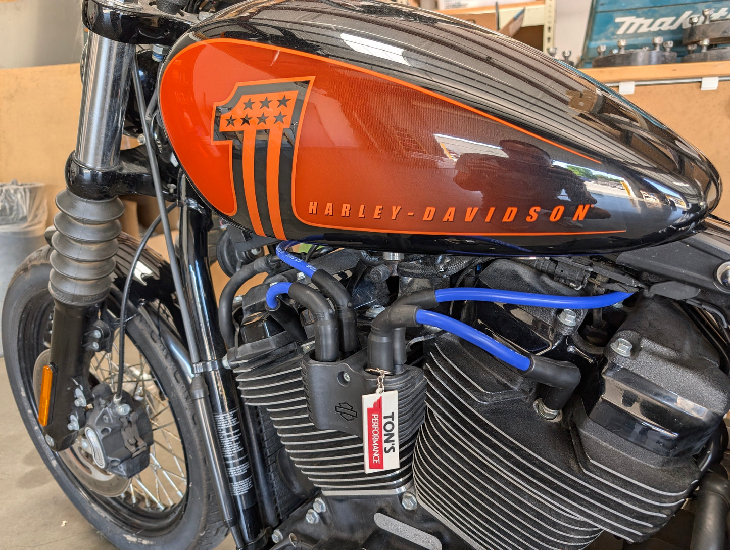 10mm Ton's Silicone Spark plug wires for M8 2018+ Harley Davidson Softail or 2024+ Road King ST / CVO Street Glide