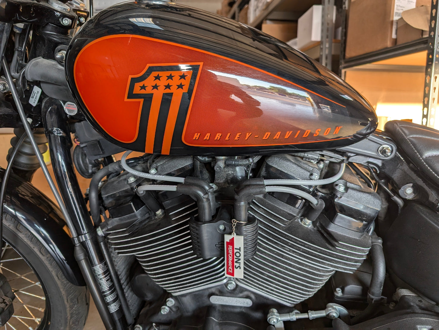 8mm Ton's Silicone Spark plug wires for M8 2018+ Harley Davidson Softail or 2024+ Road King ST / CVO Street Glide