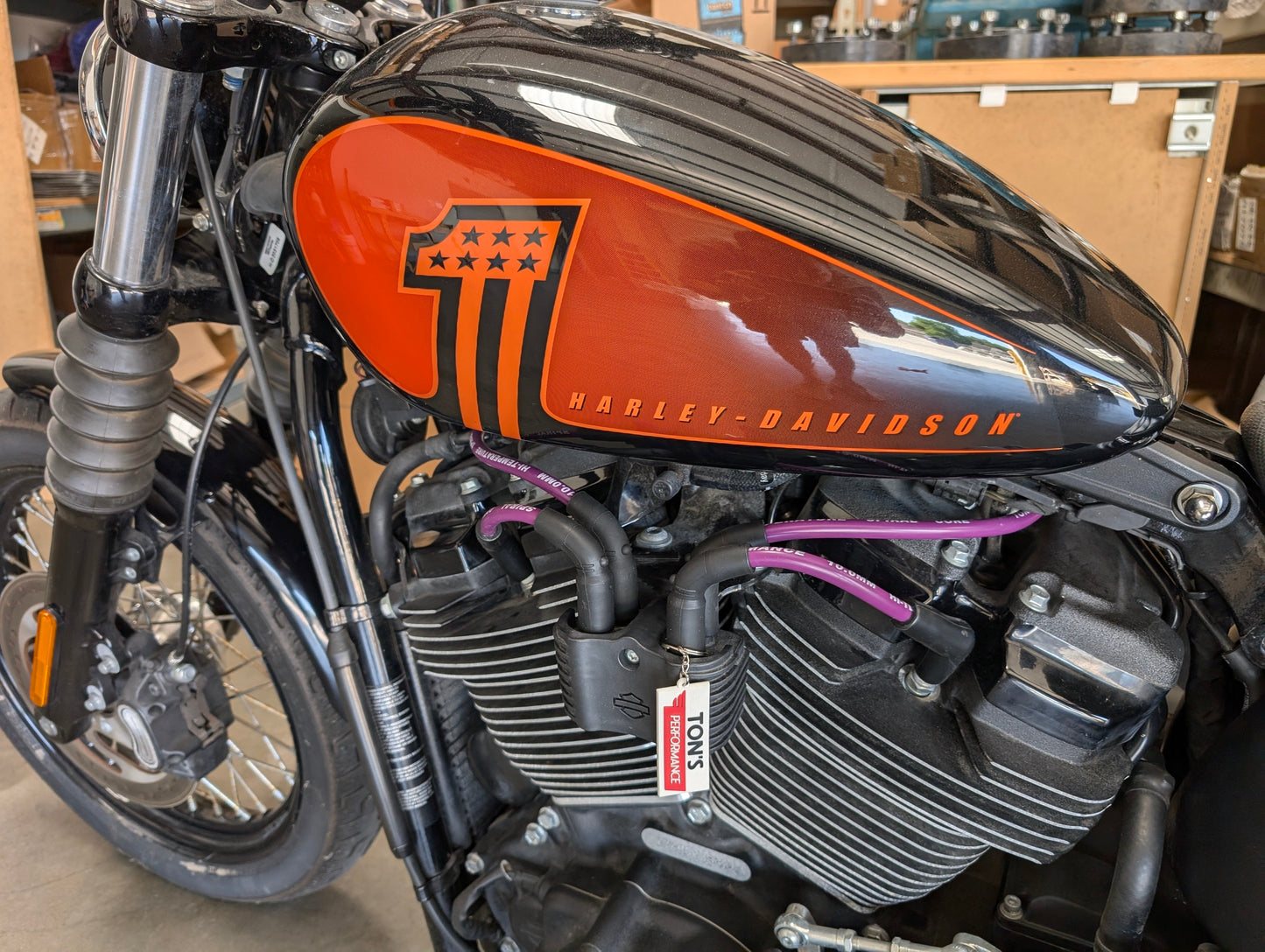 10mm Ton's Silicone Spark plug wires for M8 2018+ Harley Davidson Softail or 2024+ Road King ST / CVO Street Glide