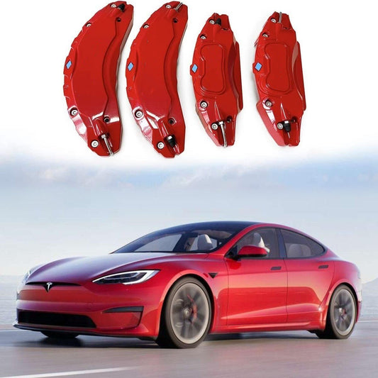 Aluminum Brake Caliper Covers for Model S/X | 4 Colors | Stainless Steel Hardware | Performance Look