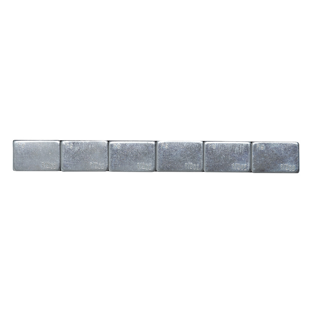 1/2oz 3oz Strips 48 Strips Per Box Zinc - West Coast Wheel Accessories 198-373NS