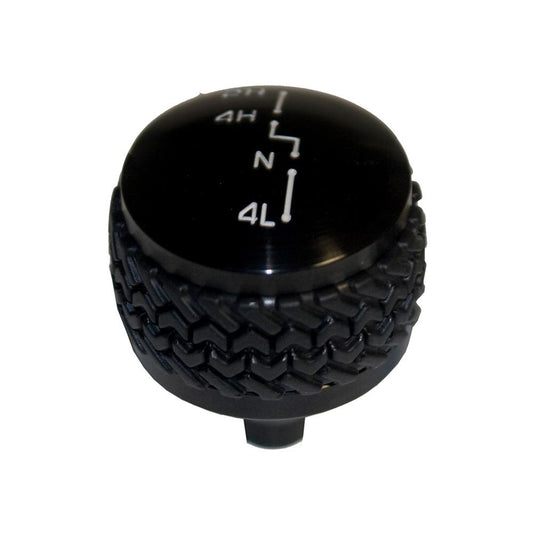 1987-95 Jeep YJ 4WD Transfer Case Knob| Black-DV8 Offroad