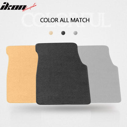 Car Floor Mat for 1994-2001 Acura Integra Black Carpet 5PC Nylon