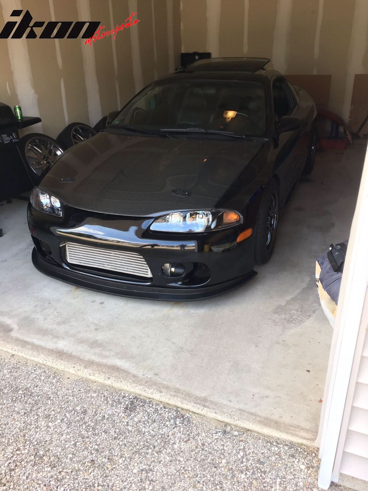1997-1999 Mitsubishi Eclipse DS Style Aero One Front Bumper Lip PU