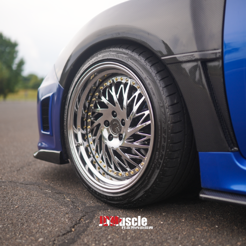 JDMuscle [08-14 STI / 11-14 WRX GRB/GVB] Tanso Carbon Fiber/FRP OE Style Fenders *Special Order*No Cancellation*